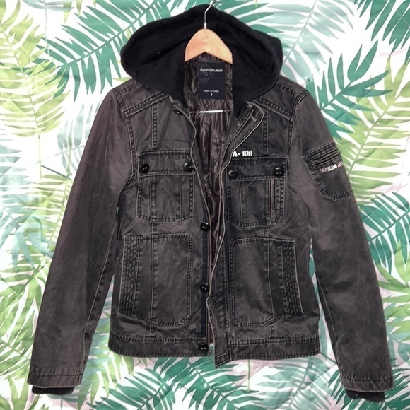 Vintage Calvin Klein jeans jacket men size S